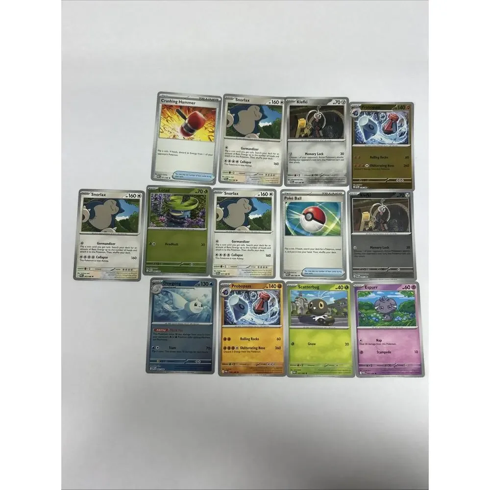 Lot Of 39 Pokemon Common Basic Playing Cards EXC NM